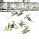 потолочная люстра citilux etera cl322050