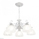 подвесная люстра arte milano amalfi 330644/5 wt+sl