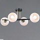 потолочная люстра illumico il0798-4csq-25 bk ab trento