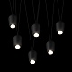 подвесной светодиодный светильник loft it blackout 10357/6