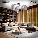 потолочная люстра citilux axis cl313261