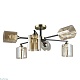 люстра на штанге arte lamp merci a4185pl-6bk