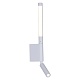 настенный светильник reluce 86209-9.2-001kt led3w+6w wt