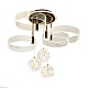 потолочная люстра led4u l1040-750 bk