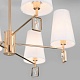 люстра на штанге eurosvet milazzo 60137/6 золото a060128