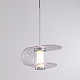 подвесной светильник delight collection md24020901-1a chrome/clear