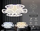 потолочная светодиодная люстра ambrella light acrylica original fa2921