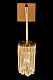 бра cascade le7717/1w gold