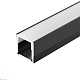 профиль arlight sl-slim20-h20-2000 black 047632