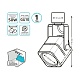 трековый светильник gauss track light bulb tr010