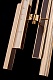 подвесной светильник christine le7702/4s gold