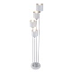 торшер escada denver 1109/4 white/silver