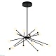 люстра на штанге delight collection md19001025-16a black