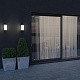 уличный настенный светодиодный светильник novotech street opal 359299
