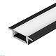 профиль arlight sl-slim-h7-f25-2000 black (алюминий) 061615