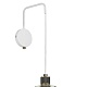 настенный светильник 33 идеи wll408.10abm.002wh-m05tg
