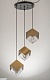 подвесная люстра arti lampadari kanai e 1.p2 s