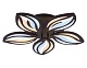 потолочная светодиодная люстра ambrella light acrylica original fa464