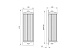 настенный светильник garda decor k2kg0604w-1