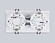 встраиваемый светильник ambrella light techno spot ip protect tn6711