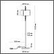 торшер odeon light exclusive margaret 5415/3f