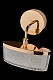 бра indiana le7910/1w gold