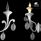 бра arte lamp montmartre a3239ap-2wh