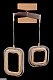 бра theona le7701/2w grey/gold