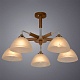 люстра на штанге arte lamp matthew a5032pl-5br