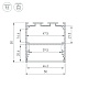 алюминиевый профиль arlight line-s-5050-2000 white 041842
