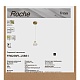 подвесной светильник freya roche fr6236pl-l5bs1