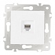 розетка телефонная rj11 arte milano 203.51-1.white