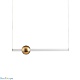 подвесной светильник delight collection orion 10053p/b1 gold