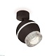 комплект накладного светильника ambrella light techno spot xm1102010 sbk/cl черный песок/прозрачный (a2210, c1102, n7191)