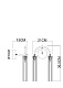 бра arte lamp borgia a4088ap-2ab