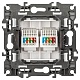 розетка компьютерная двойная rj45 эра 12-3108-01м б0065686