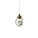 подвесной светодиодный светильник loft it rock 10111 gold