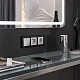 рамка werkel acrylic на 3 поста черный w0032708 4690389184888