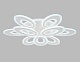 потолочная люстра ambrella light acrylica original fa8933