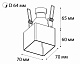 встраиваемый светильник italline dl 3024 white