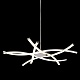 подвесная светодиодная люстра mantra aire led 5912