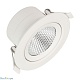 встраиваемый светильник arlight ltd-polar-turn-r105-10w warm3000 032867