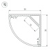 профиль arlight sl-kant-h30-2000 anod 019333