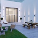 уличный настенный светодиодный светильник novotech street calle 359304