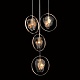 подвесной светильник delight collection cowley p60669-4 gold/clear