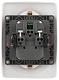 розетка 2x2p+e schuko эра 12-2106-01 б0031228