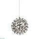 подвесной светильник delight collection 9027p/d600 silver