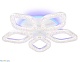 потолочная люстра ambrella light acrylica fa3925