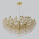 подвесная люстра crystal lux eden sp10 gold