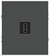 розетка эра arktik 16-3114-06 hdmi графит б0070509